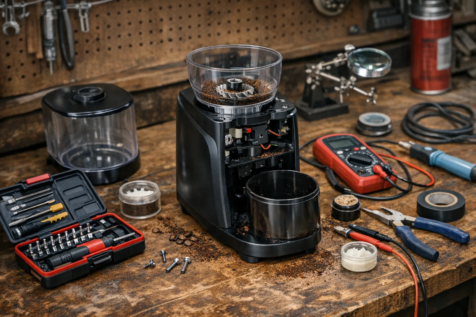 DIY-Reparaturtipps fuer Kaffeemuehlen: Einfach selbst reparieren und Geld sparen