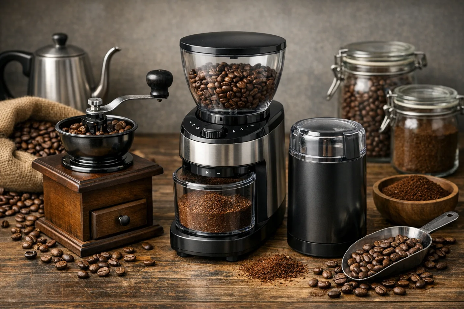 Kaffeemuehle Kaufberatung fuer Einsteiger: Worauf du bei der ersten Kaffeemuehle achten solltest