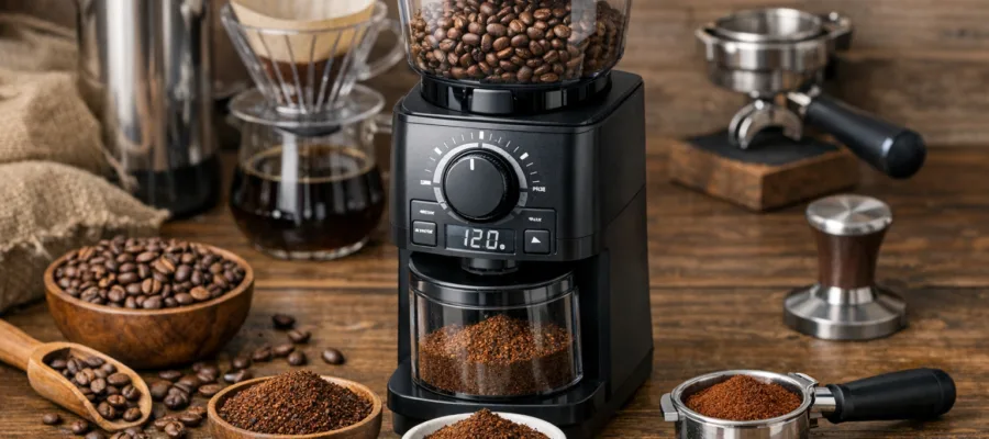 Kaffeemuehle auf den richtigen Mahlgrad einstellen: Anleitung fuer verschiedene Bruehmethode