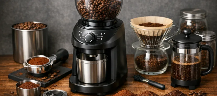 So justieren Sie Ihre Kaffeemuehle: Feinjustierung fuer Espresso, Filterkaffee und French Press